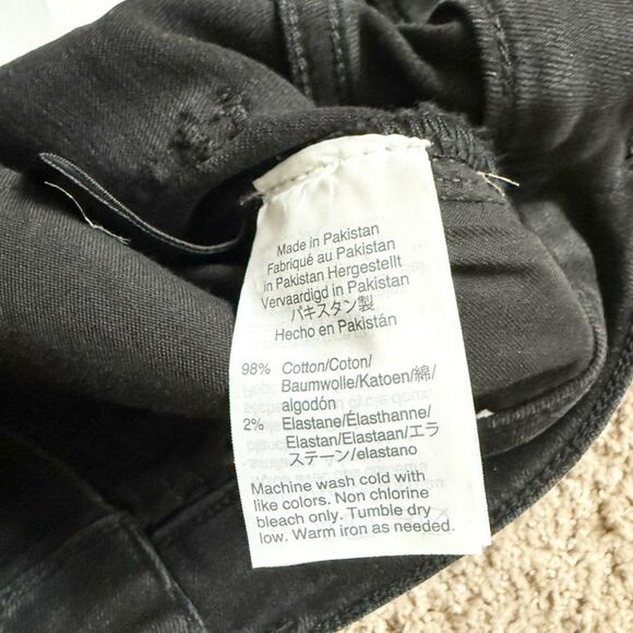 NWT J. Crew High Rise Skinny Jeans in Washed Black - Size 25 - Picture 5 of 5